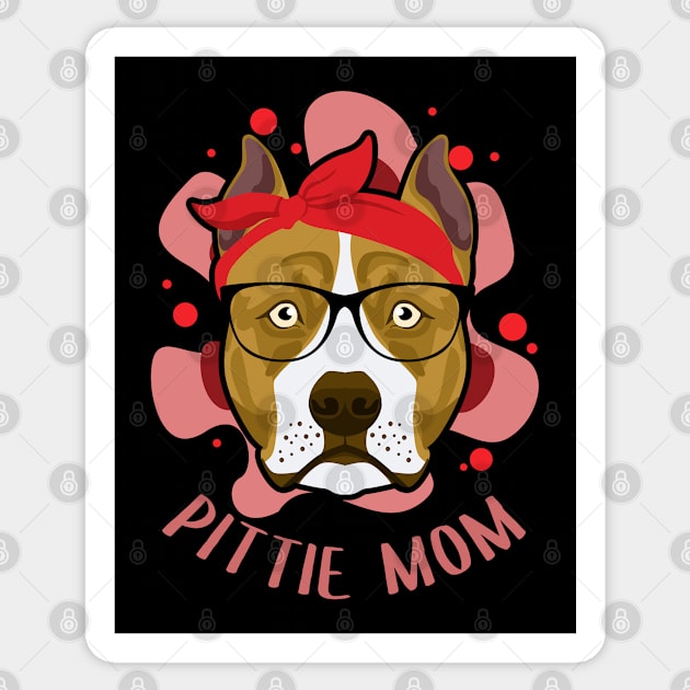 Pittie Dad | American Pit Bull Terrier Owner Gift Sticker by Streetwear KKS